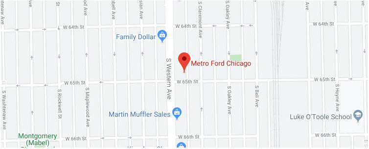 Click for directions to Metro Ford Chicago